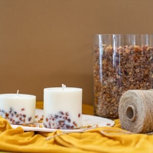 Alternative view of Hand-made Soy Wax Candle with Pine Scent