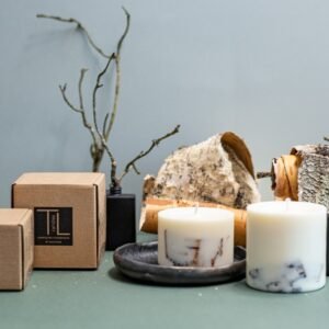 Alternative view of Hand-made Soy Wax Candle with Birch Scent