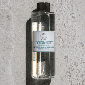 Magrada ‘Mild’ Diffuser Refill 200 ml – lavender, juniper and grapefruit soy-based vegan home fragrance, handmade in Estonia
