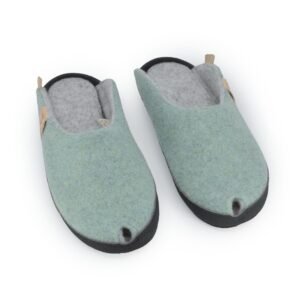 Alternative view of TOKU Brussels Slippers - Mint green