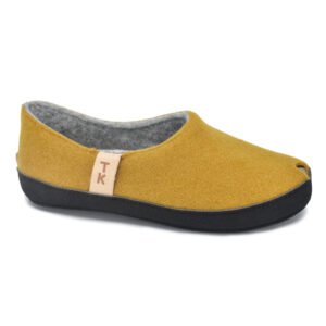 Alternative view of TOKU Budapest Slippers - Mustard yellow