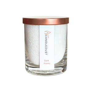 Alternative view of Powder Candle in Glass - Dark Honey 160g