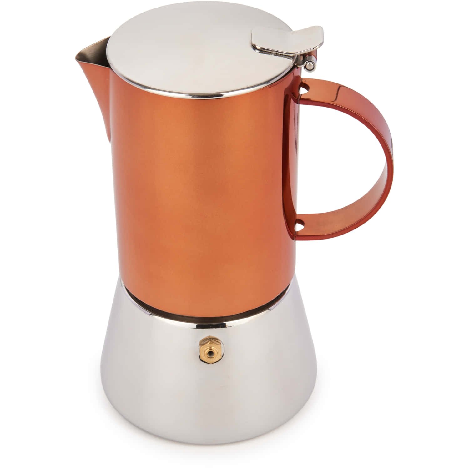 La Cafetière Polished Stainless Steel Copper Stovetop - 300 ml La Cafetière Polished Stainless Steel Copper Stovetop - 300 ml - Image 2