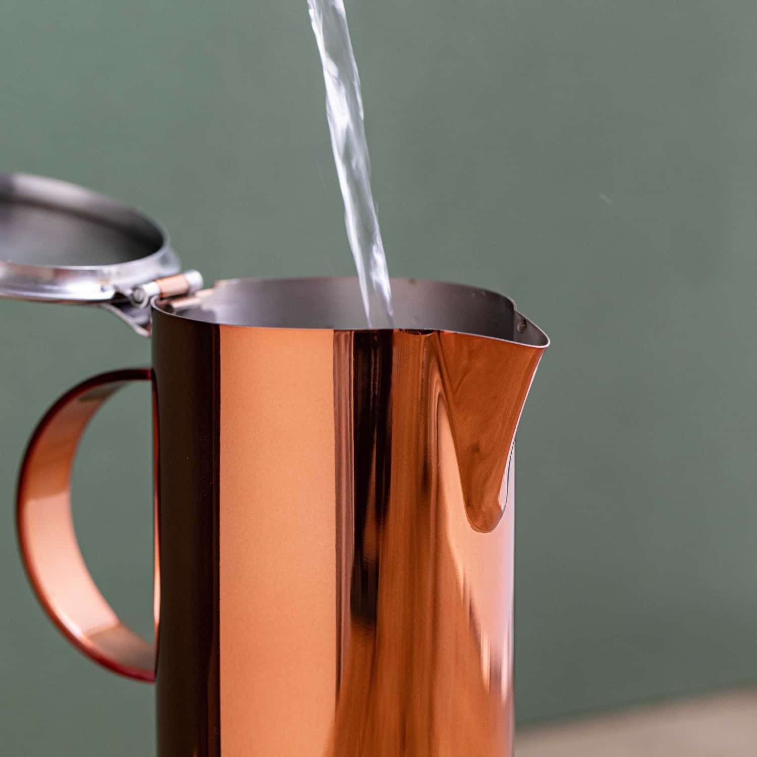 La Cafetière Polished Stainless Steel Copper Stovetop - 300 ml La Cafetière Polished Stainless Steel Copper Stovetop - 300 ml - Image 6