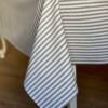 Rectangular tablecloth Nord 1 in recycled linen blend