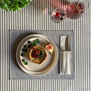 Alternative view of Rectangular Tablecloth, Recycled Fabric - Nord 1