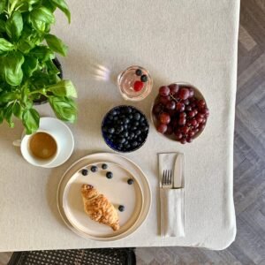 Alternative view of Rectangular Tablecloth, Recycled Fabric - Nord 3