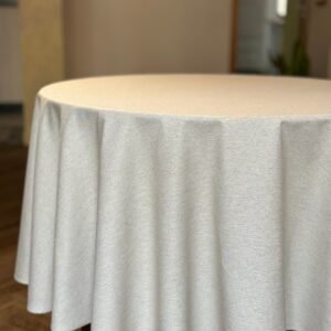 Alternative view of Round Tablecloth, Recycled Fabric - Nord 3