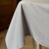 Rectangular tablecloth Nord 2 in recycled linen blend