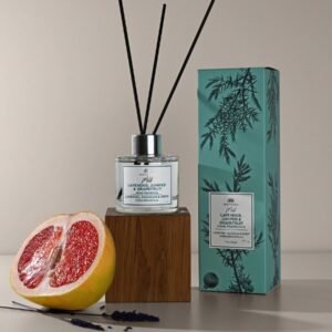 Magrada ‘Mild’ Diffuser 100 ml – lavender, grapefruit and juniper soy-based natural home fragrance, handmade in Estonia