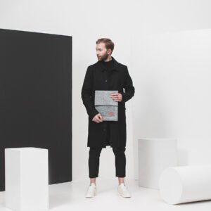 Alternative view of Laptop Sleeve Malmö 13' Grey