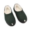 TOKU Budapest lambswool slippers, handmade in Estonia – unisex indoor shoes with real lambswool lining, Nordic comfort
