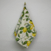 Kitchen Towel – Lemon Linen by Hortensias Home, cotton–linen blend with vivid lemon print, handmade in Europe