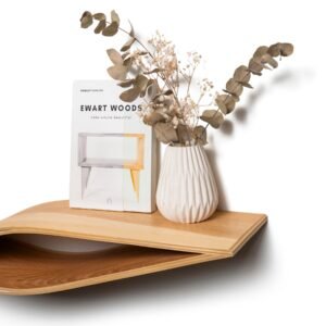 Alternative view of Floating Wooden Wall Shelf - Fish