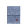 NORDHALE Malmö 13-inch laptop sleeve grey, handmade felt envelope case for MacBook