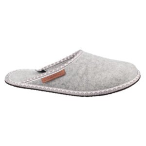 Alternative view of Natural felt slippers Halla