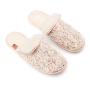 Alternative view of Lambswool slippers Pähni - Beige