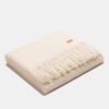 Prabangus itin švelnios alpakų vilnos Bouclé pledas ALPAKA Luxurious Superfine Alpaca Wool Boucle Throw, soft textured blanket, Nordic design, made in Peru
