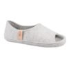 TOKU Bern lambswool slippers in white – handmade in Estonia, open-toe felt indoor shoes, Nordic minimalist design