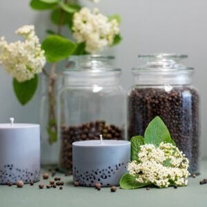 Alternative view of Hand-made Soy Wax Candle with Patchouli Scent