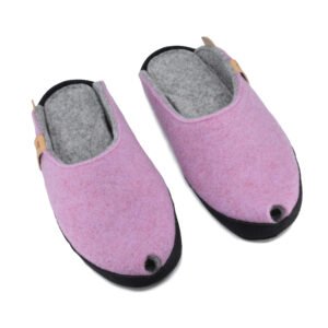 Alternative view of TOKU Brussels Slippers - Light Pink