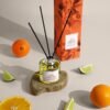 Magrada ‘Spunky’ Diffuser 100 ml – tangerine, orange and lime soy-based natural home fragrance, handmade in Estonia
