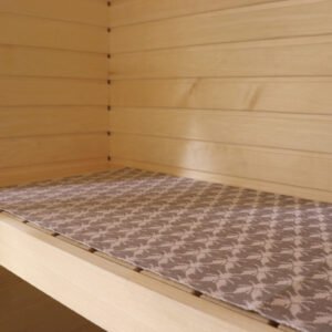 Alternative view of Seating Pad for Sauna, 50 x 145 cm - Hiiumaa Fly Pattern