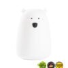 rabbit and friends big bear silicone lamp white soft light bpa-free rechargeable