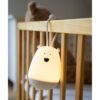rabbit and friends hanging silicone night light, soft glow lamp with remote, BPA-free design for cozy interiors or kids rooms