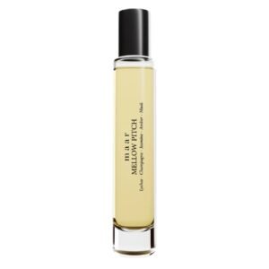 maar Perfume Oil Mellow Pitch, unisex alcohol-free roll-on fragrance, lychee champagne jasmine amber musk notes, made in Lithuania