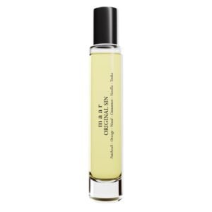 maar Perfume Oil Original Sin, unisex roll-on perfume with patchouli, bitter orange, cashmere wood, cinnamon, vanilla and tonka notes, alcohol-free, made in Lithuania