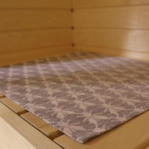Alternative view of Seating Pad for Sauna, 45 x 50 cm - Hiiumaa Fly Pattern