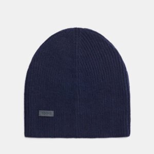 Alternative view of Natural Baby Alpaca Wool Fisherman's Rib Beanie