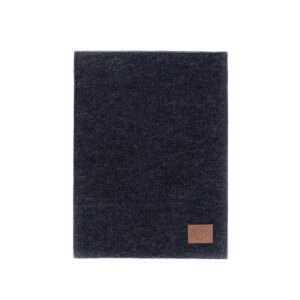 NORDHALE Bodem 15–16 inch laptop sleeve black, handmade slim felt sleeve for MacBook