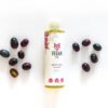 Natural body oil with red grape scent by Vegan Fox – vegan, cruelty-free skincare with vitamins C and E, handmade in Latvia