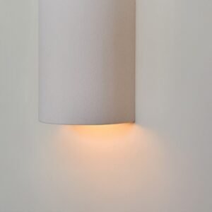 Alternative view of Ceramic wall light CURVE - Extra Matte White Textured