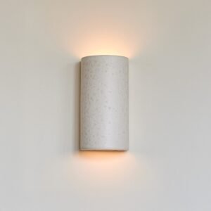 Alternative view of Ceramic wall light CURVE - Raw White