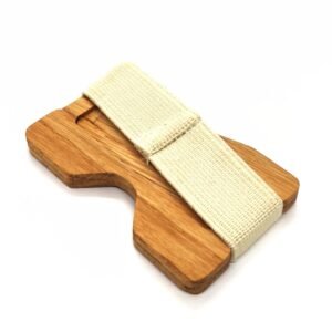 Alternative view of Kaffatu Tamm - Oak Card Holder with RFID Blocking