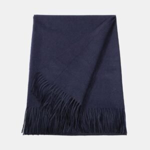 Natūralios „Baby Alpaca“ vilnos maxi šalikas su kutais