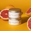Vegan Fox Grapefruit Body Cream – vegan and natural moisturizer with avocado, aloe, and sunflower oils, handmade in Latvia