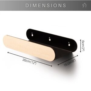 Alternative view of Floating Wall Shelf - Capsule