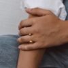 NO MORE Big Bomb Multisize Ring – Gold, handcrafted 24k gold-plated sterling silver statement ring, sustainable design, made in Lithuania
