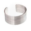 Lentsius Pilot 30 Bracelet, handcrafted upcycled aircraft aluminum bracelet, brushed matte finish, minimalist Scandinavian design, made in Estonia