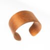 Lentsius Woody Bracelet – Thermo Birch, handcrafted heat-treated wooden bracelet made in Estonia, minimalist sustainable jewellery