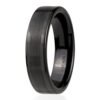 Leomani Ring Leiw for Men, black ceramic minimalist men’s ring, made in Europe