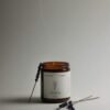 Bonobo natural soy wax candle with lavender essential oil, handcrafted in Estonia, eco-friendly soy candle for relaxation