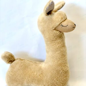 Alternative view of Soft Toy-Pillow Alpaca - Rusty Brown