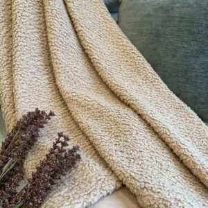 Alternative view of Handmade Bedspread & Blanket Teddy - Sand