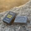 Nurme Soap Bar for Men 100g, natural 2-in-1 body, face, and shaving soap with sage, juniper, ginger, and charcoal, handmade in Estonia
