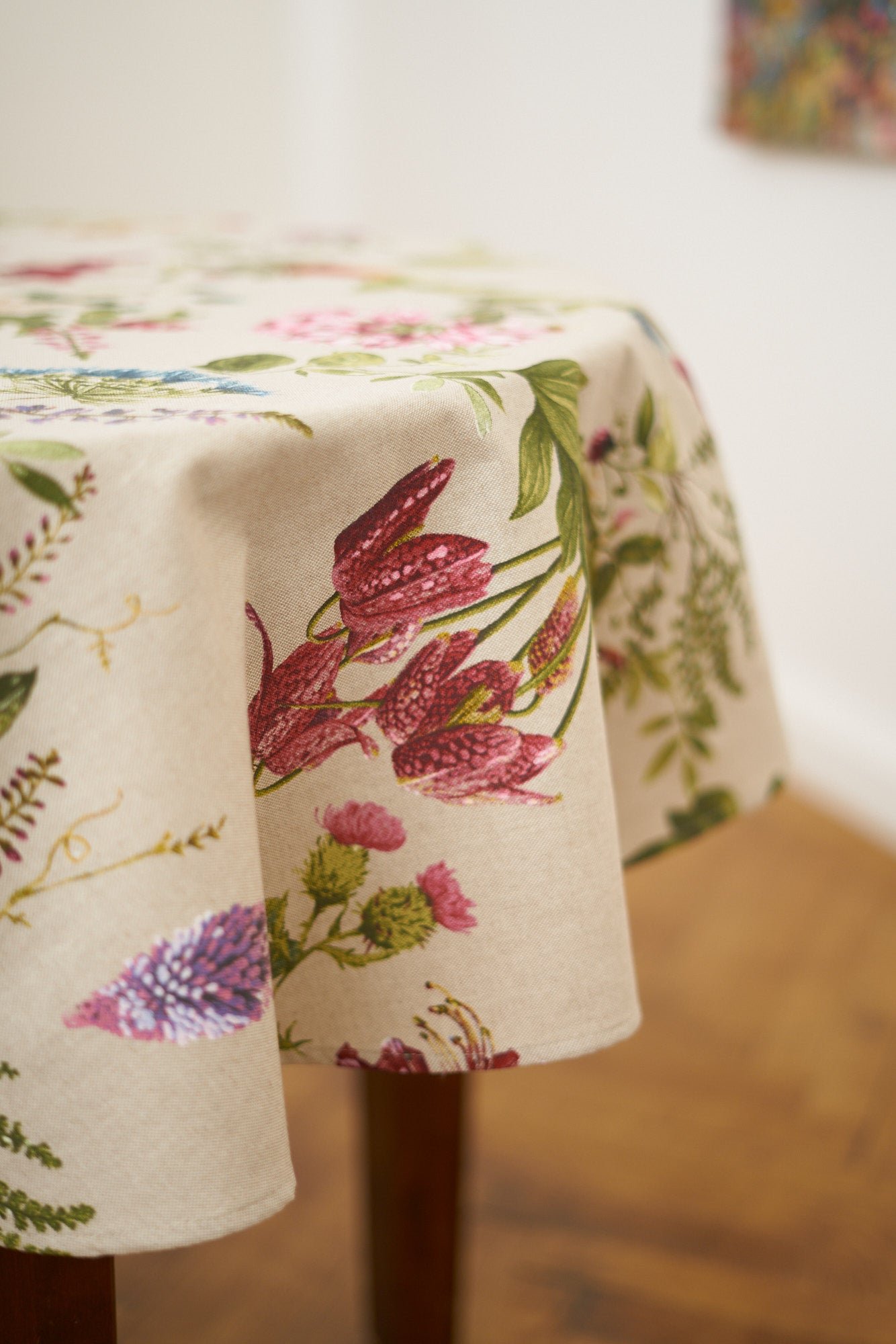 Round Floral Tablecloth - Botanico Round Floral Tablecloth - Botanico - Image 2